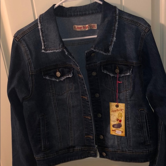judy blue jean jacket